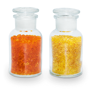 Żel krzemionkowy (silica gel) ze wskaźnikiem (pomarańczowy i żółty)